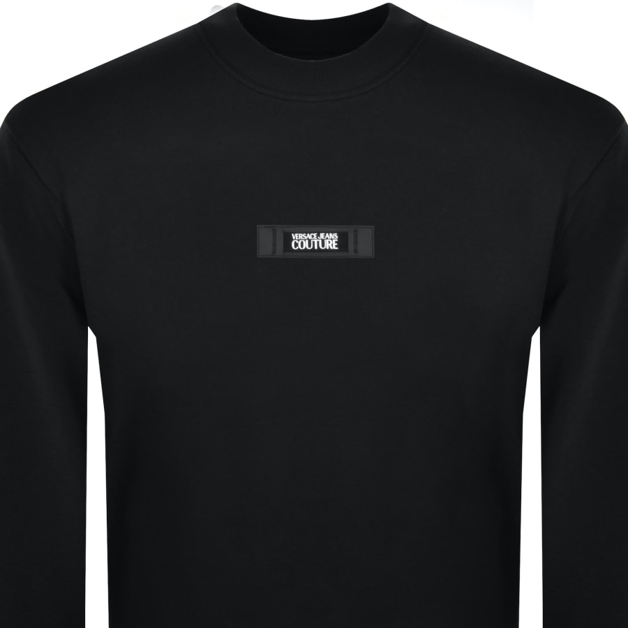 Versace Jeans Couture Logo Sweatshirt Black